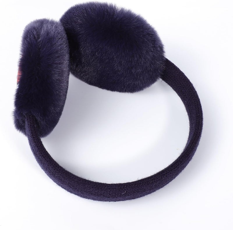 Ztl Kids Knit Earmuffs Soft Plush Ear Warmers Winter Outdoor Ear Muffs for Boys Girls - Image 4